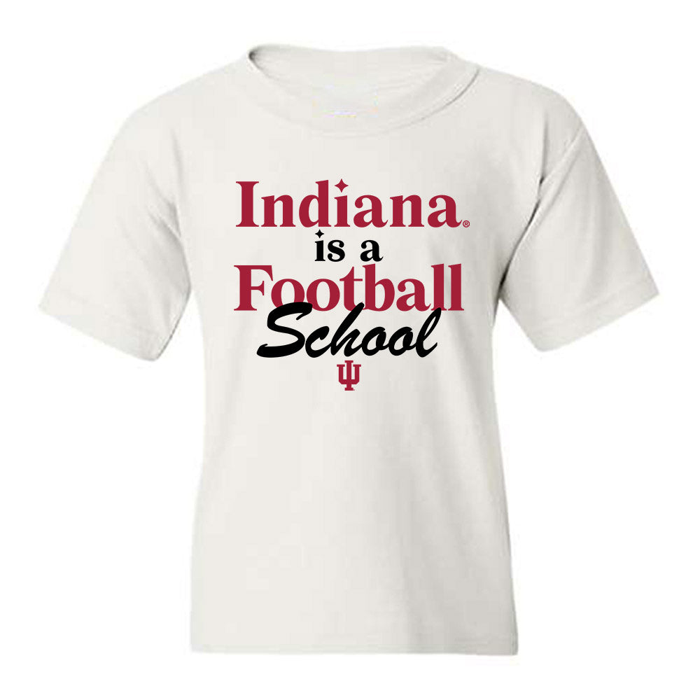 Indiana - NCAA Football : Isaiah Jones - Flipping Champs Youth T-Shirt-0