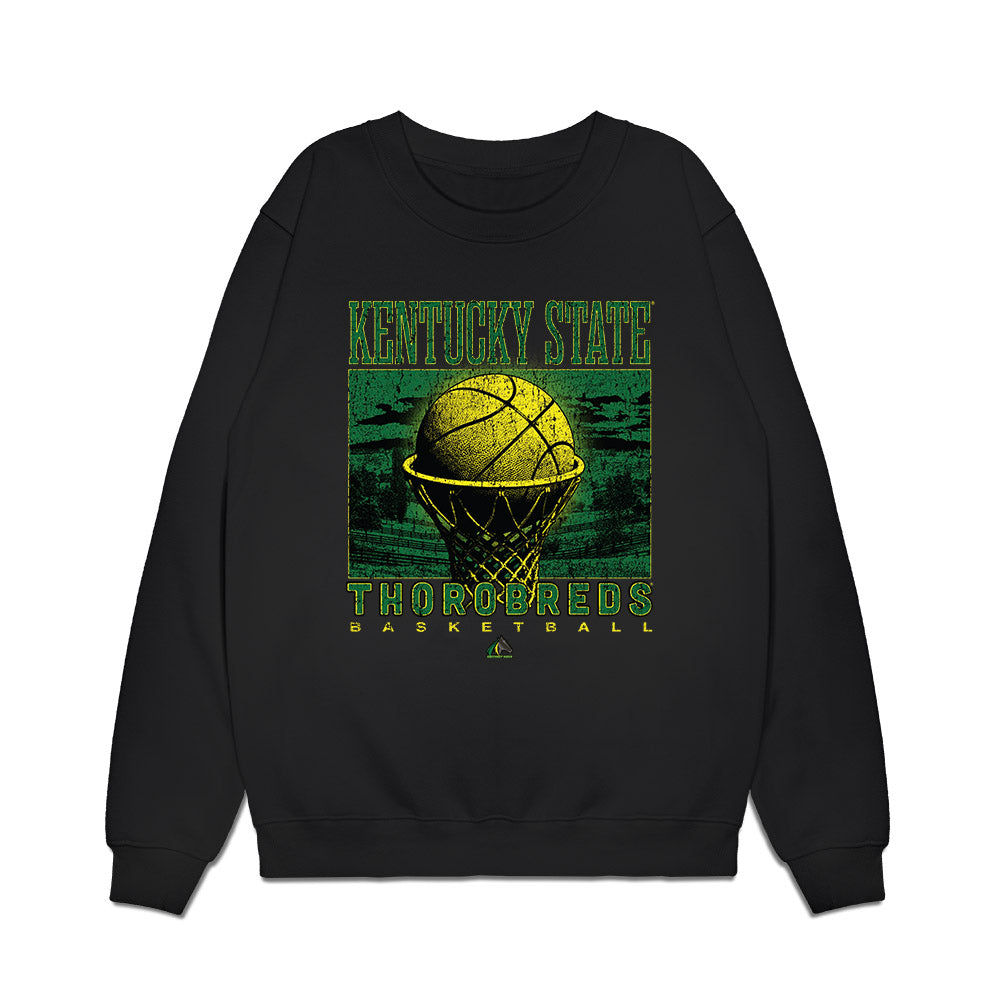 KYSU - NCAA Women's Basketball : Diara McBroom - Vintage Premium Crewneck Sweatshirt-0