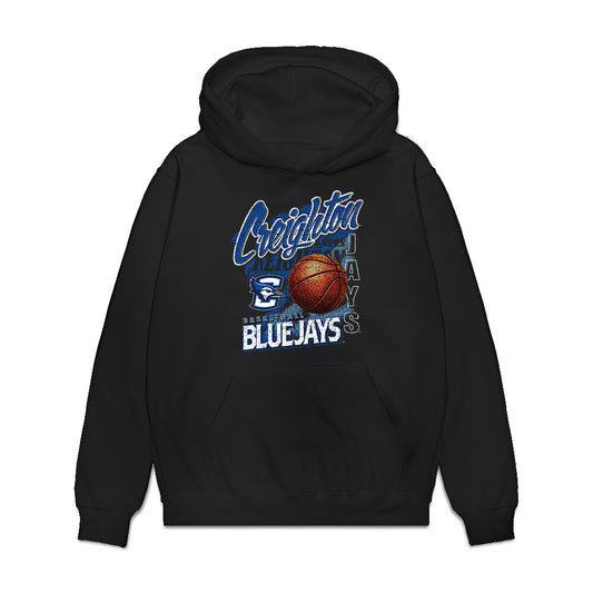 Creighton - NCAA Women's Basketball : Allison Heathcock - Vintage Basketball Premium Hooded Sweatshirt-0