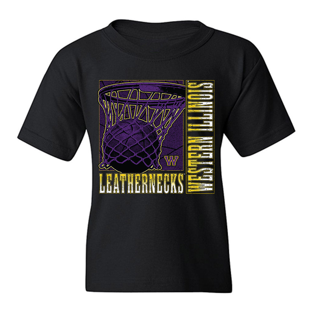 WIU - NCAA Men's Basketball : Danny Stephens - Vintage Basketball Youth T-Shirt-0