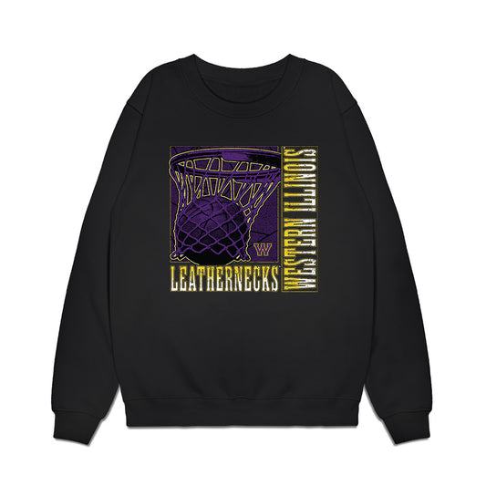 WIU - NCAA Men's Basketball : Tyran Cook - Vintage Basketball Premium Crewneck Sweatshirt-0