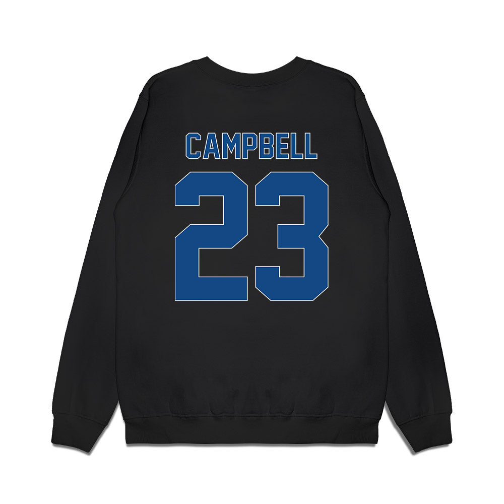 FGCU - NCAA Women's Basketball : Jordan Campbell - Vintage Basketball Premium Crewneck Sweatshirt-1
