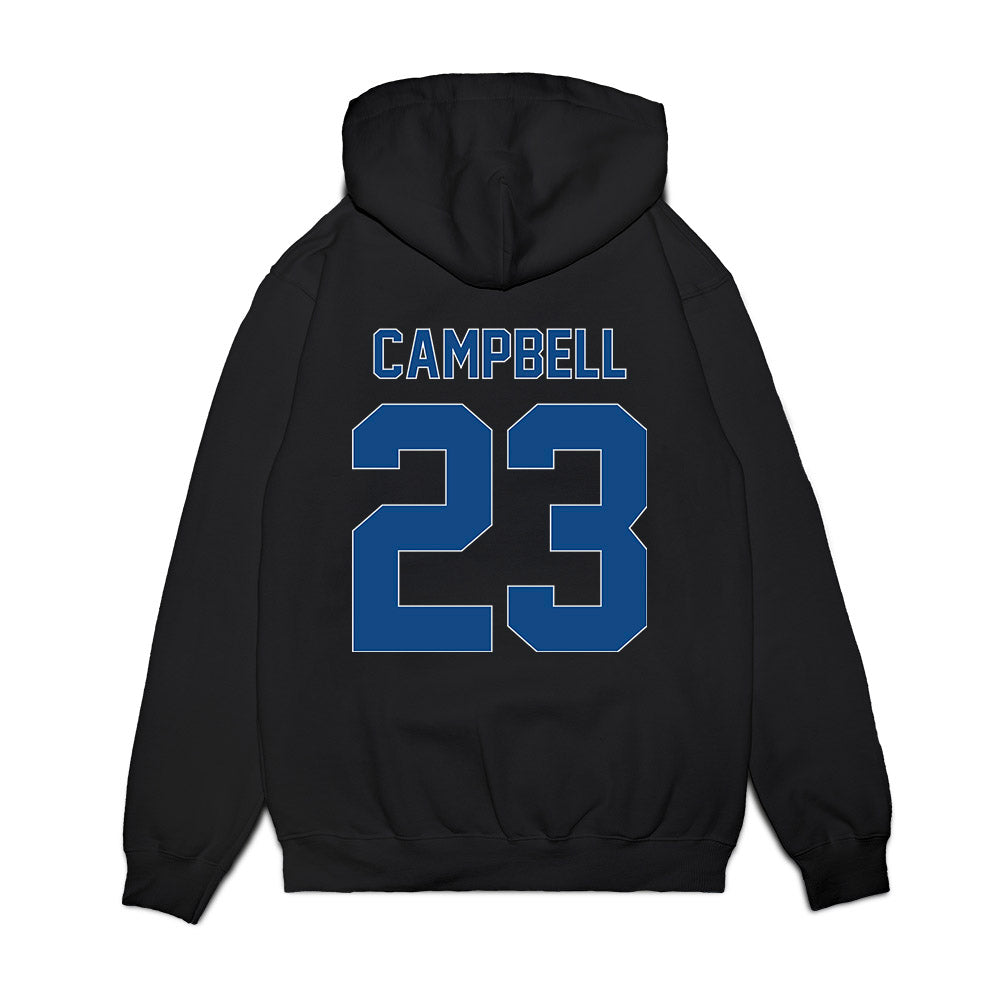 FGCU - NCAA Women's Basketball : Jordan Campbell - Vintage Basketball Premium Hooded Sweatshirt-1