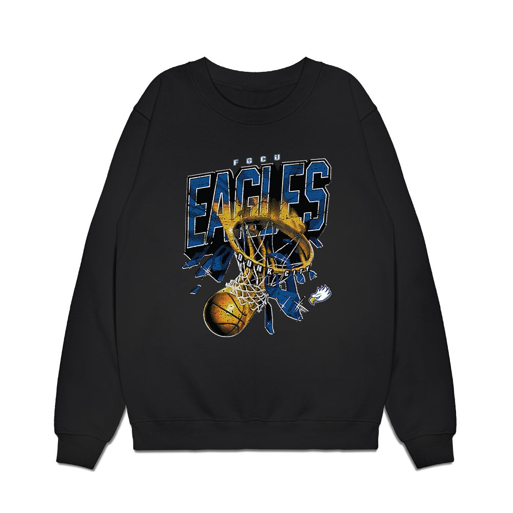 FGCU - NCAA Women's Basketball : Jordan Campbell - Vintage Basketball Premium Crewneck Sweatshirt-0