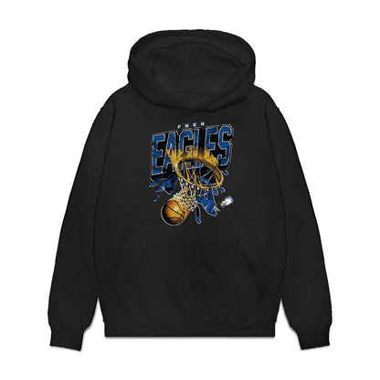 FGCU - NCAA Women's Basketball : Jordan Campbell - Vintage Basketball Premium Hooded Sweatshirt-0