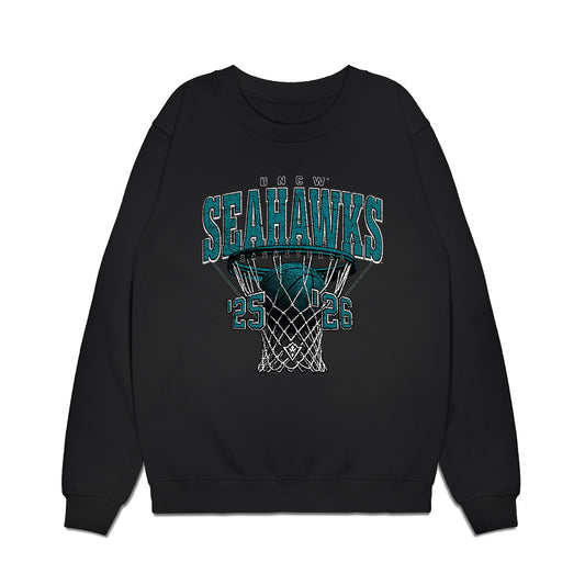 UNC Wilmington - NCAA Men's Basketball : Adam Tokpah - Vintage Premium Crewneck Sweatshirt-0