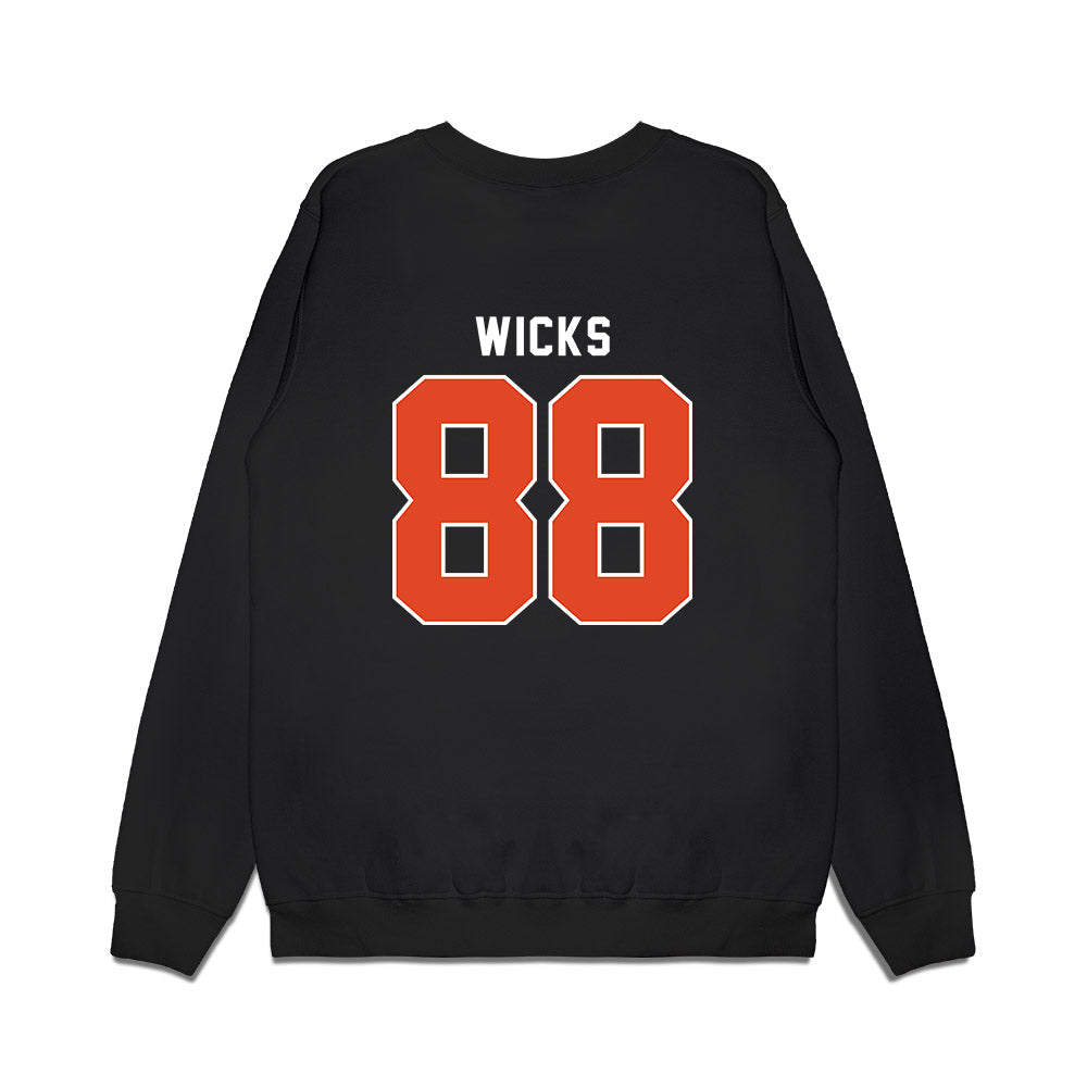 UTSA - NCAA Men's Basketball : Skylar Wicks - Vintage Basketball Premium Crewneck Sweatshirt-1