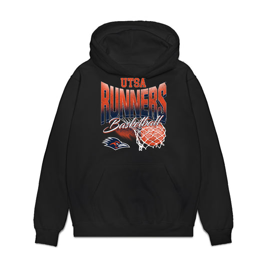 UTSA - NCAA Men's Basketball : Skylar Wicks - Vintage Basketball Premium Hooded Sweatshirt-0