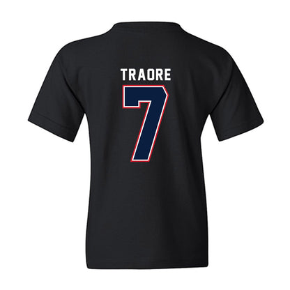 Robert Morris - NCAA Women's Basketball : Myriam Traore - Vintage Basketball Youth T-Shirt-1
