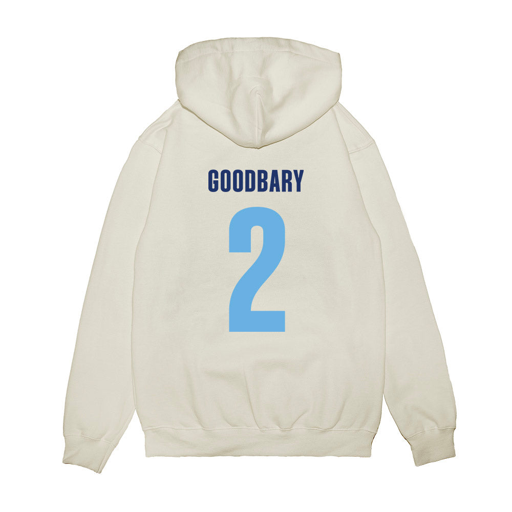 Drake - NCAA Men's Basketball : Griffen Goodbary - Vintage Shersey Premium Hooded Sweatshirt-1