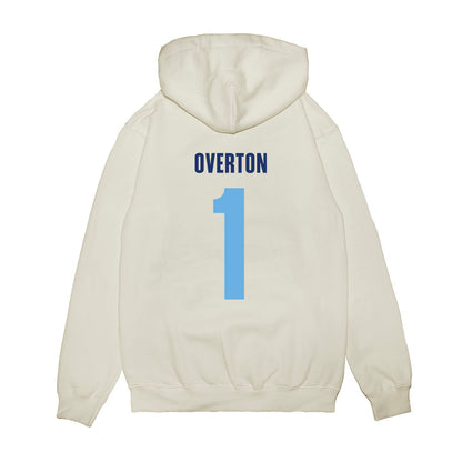 Drake - NCAA Men's Basketball : Kevin Overton - Vintage Shersey Premium Hooded Sweatshirt-1
