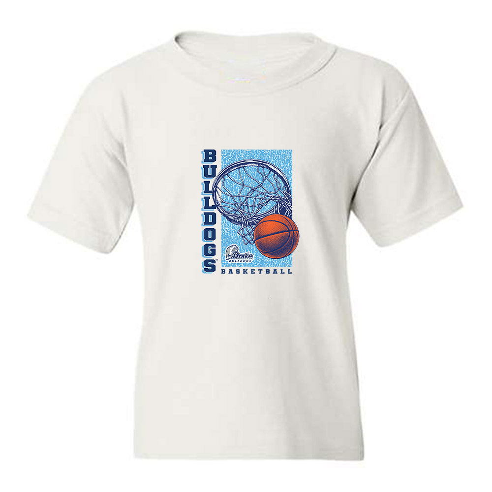 Drake - NCAA Men's Basketball : Owen Larson - Vintage Shersey Youth T-Shirt-0