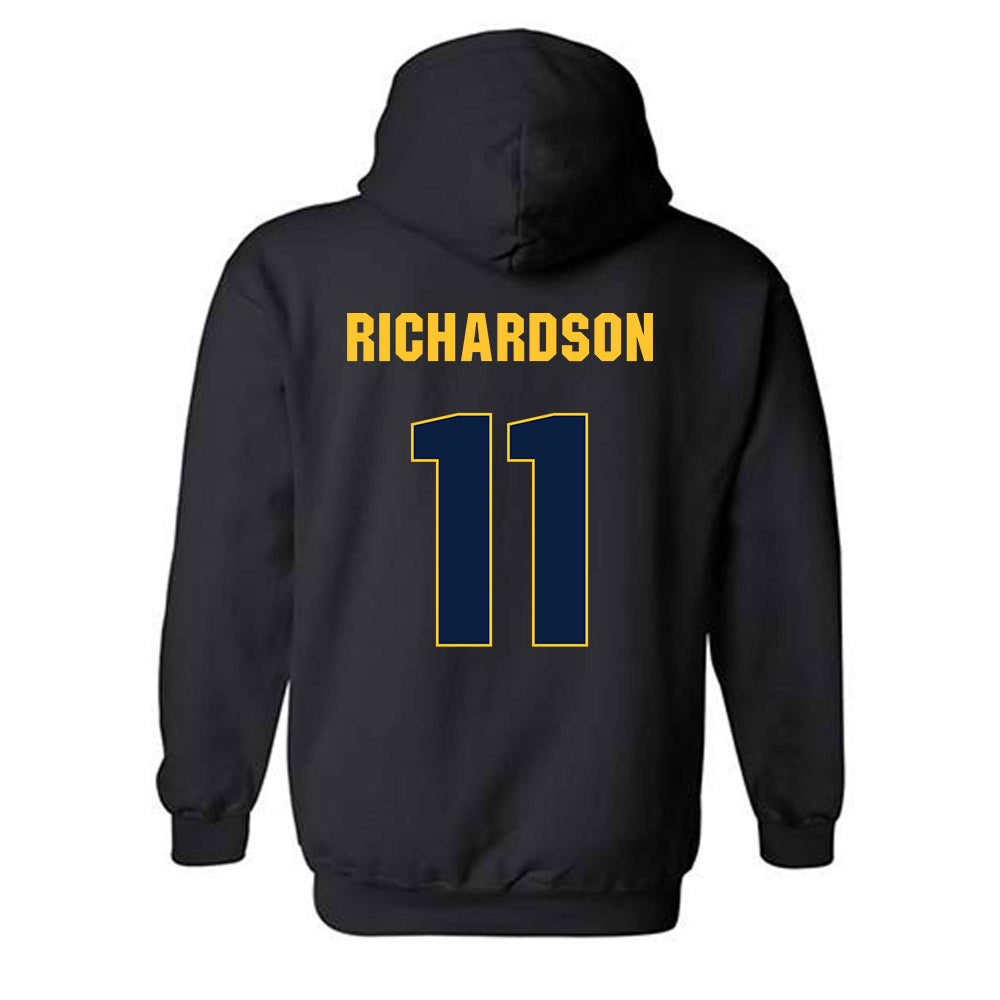 East Tennessee State - NCAA Women's Basketball : Carmen Richardson - Vintage Shersey Hooded Sweatshirt-1