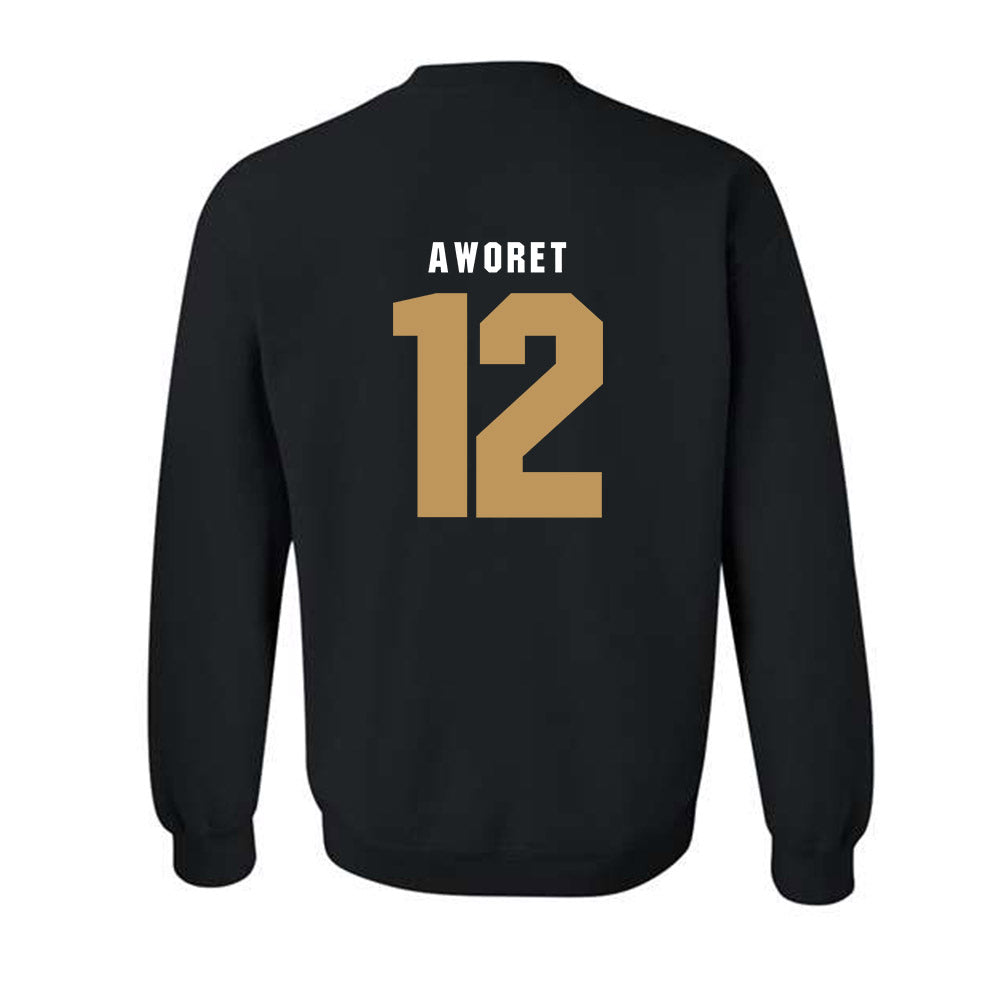 Oakland - NCAA Women's Basketball : Ilris Aworet - Vintage Shersey Crewneck Sweatshirt-1