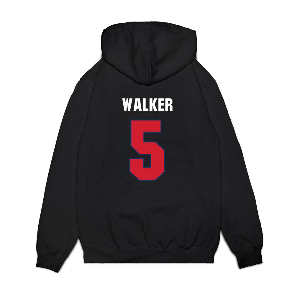 Francis Marion - NCAA Women's Basketball : Angel Walker - Vintage Premium Hooded Sweatshirt-1