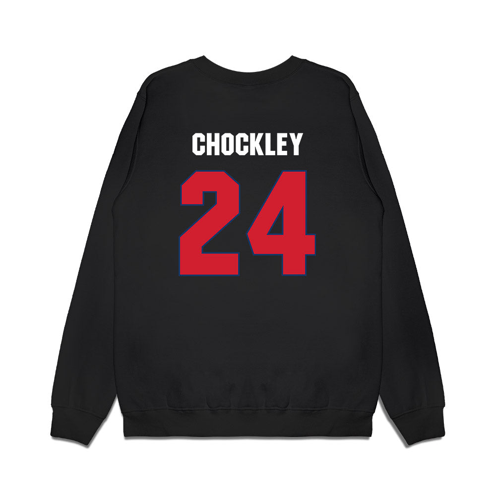 Francis Marion - NCAA Women's Basketball : Bentlee Chockley - Vintage Premium Crewneck Sweatshirt-1