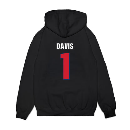 Francis Marion - NCAA Men's Basketball : Shannon Davis - Vintage Premium Hooded Sweatshirt-1