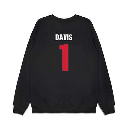Francis Marion - NCAA Men's Basketball : Shannon Davis - Vintage Premium Crewneck Sweatshirt-1