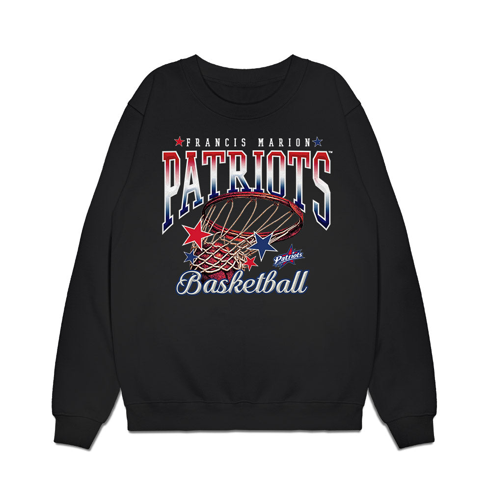 Francis Marion - NCAA Men's Basketball : Farid SaintCyr Jr - Vintage Premium Crewneck Sweatshirt-0