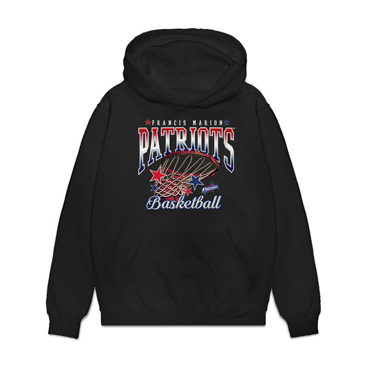 Francis Marion - NCAA Women's Basketball : Tyra Myers - Vintage Premium Hooded Sweatshirt-0