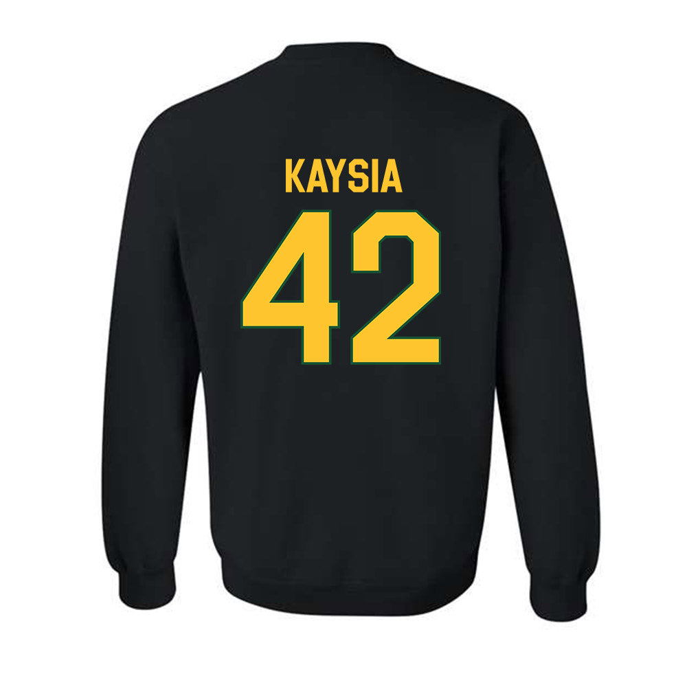 GMU - NCAA Women's Basketball : Nalani Kaysia - Vintage Shersey Crewneck Sweatshirt-1