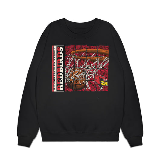 Illinois State - NCAA Women's Basketball : Trista Fayta - Vintage Basketball Premium Crewneck Sweatshirt-0