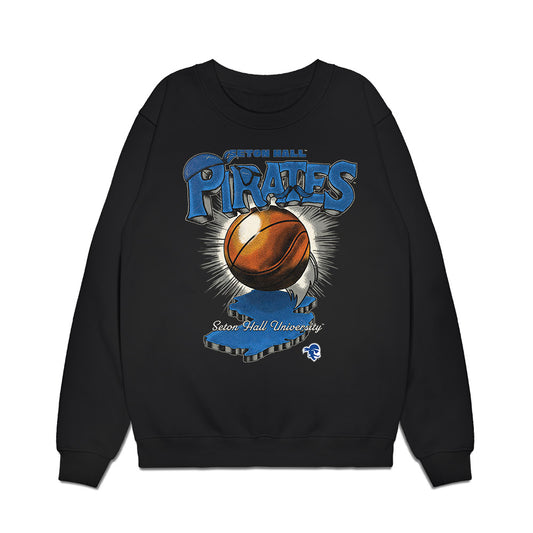 Seton Hall - NCAA Men's Basketball : Treymane Parker - Vintage Shersey Premium Crewneck Sweatshirt-0