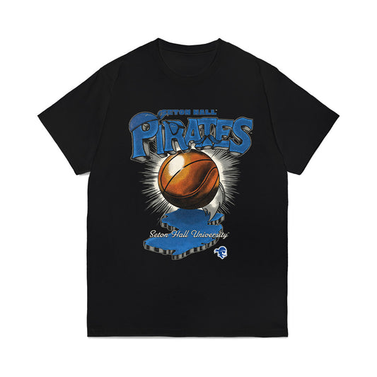 Seton Hall - NCAA Men's Basketball : Patrick Suemnick - Vintage Shersey Comfort Colors T-Shirt-0