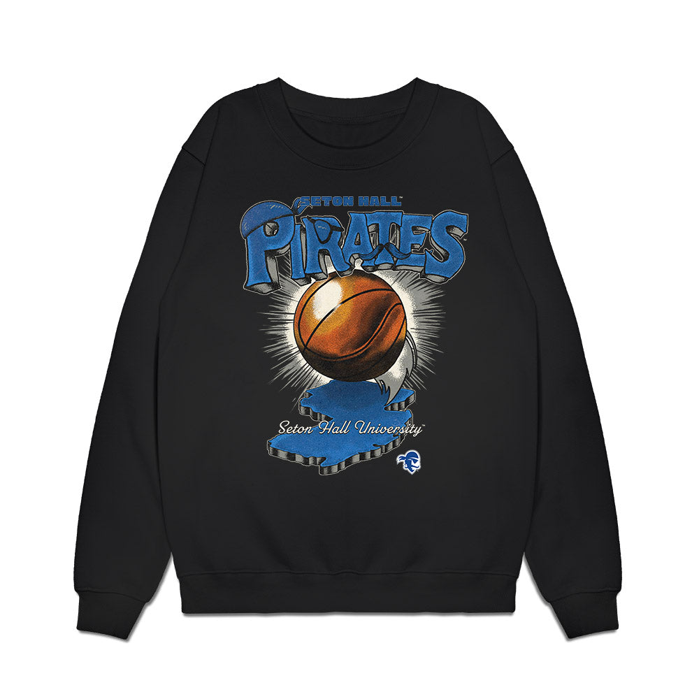 Seton Hall - NCAA Men's Basketball : AJ Staton-McCray - Vintage Shersey Premium Crewneck Sweatshirt-0