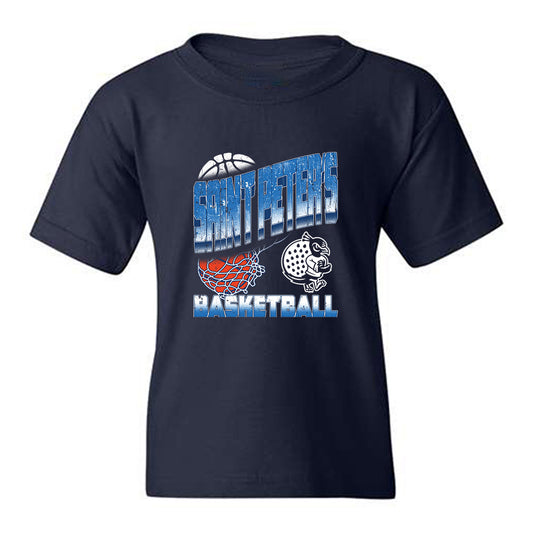 Saint Peter's - NCAA Women's Basketball : Laila Grant - Vintage Basketball Youth T-Shirt-0
