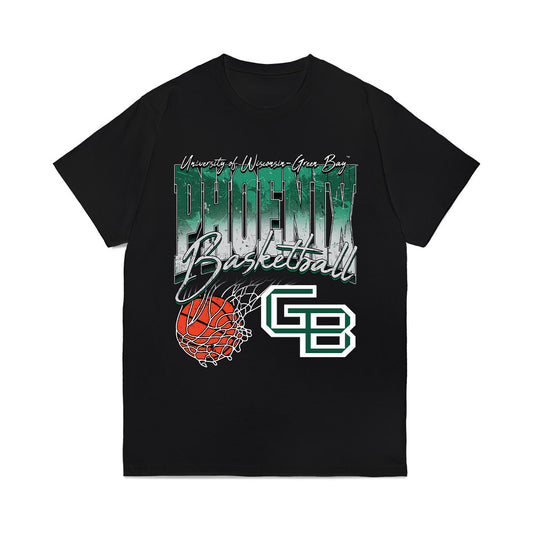 UW Green Bay - NCAA Women's Basketball : Julianna Ouimette - Vintage Comfort Colors T-Shirt-0