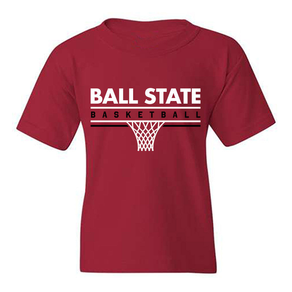 Ball State - NCAA Men's Basketball : Juwan Maxey - Sports Shersey Youth T-Shirt-0