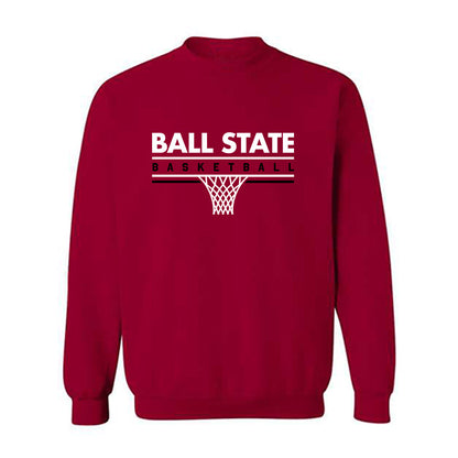 Ball State - NCAA Men's Basketball : Preston Copeland - Sports Shersey Crewneck Sweatshirt-0