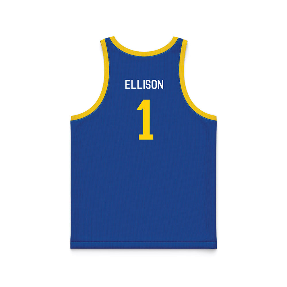 Delaware - NCAA Men's Basketball : Mason Ellison - Hardwood Reissue Basketball Jersey-1