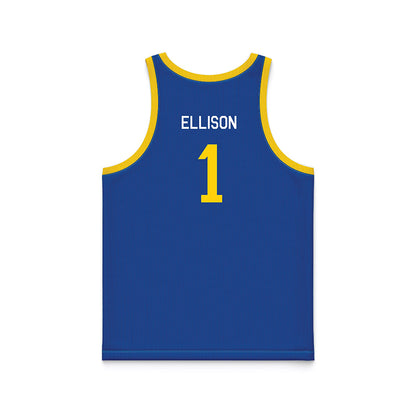 Delaware - NCAA Men's Basketball : Mason Ellison - Hardwood Reissue Basketball Jersey-1