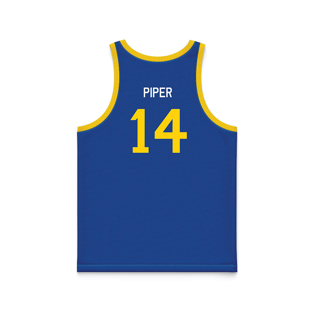 Delaware - NCAA Men's Basketball : Lance Piper - Hardwood Reissue Basketball Jersey-1