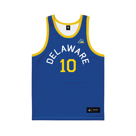 Delaware - NCAA Men's Basketball : Brandon Baffone - Hardwood Reissue Basketball Jersey-0