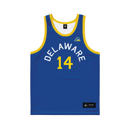 Delaware - NCAA Men's Basketball : Lance Piper - Hardwood Reissue Basketball Jersey-0