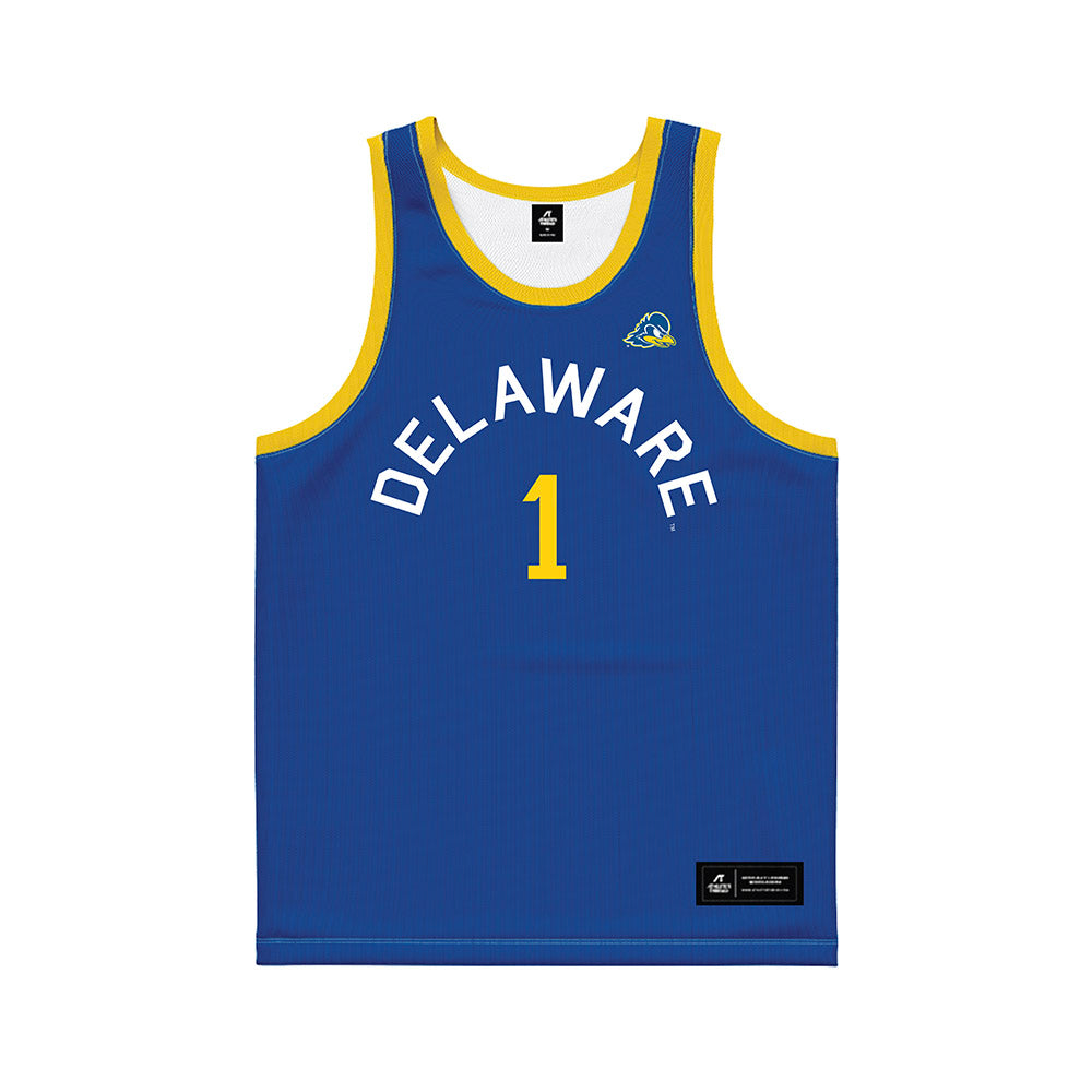 Delaware - NCAA Men's Basketball : Mason Ellison - Hardwood Reissue Basketball Jersey-0