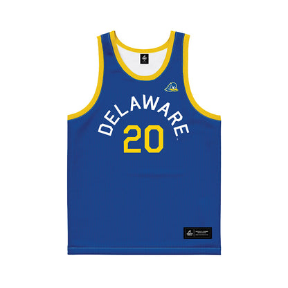 Delaware - NCAA Men's Basketball : Alex Kazanecki - Hardwood Reissue Basketball Jersey-0