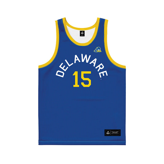 Delaware - NCAA Men's Basketball : Houston Emory - Hardwood Reissue Basketball Jersey-0