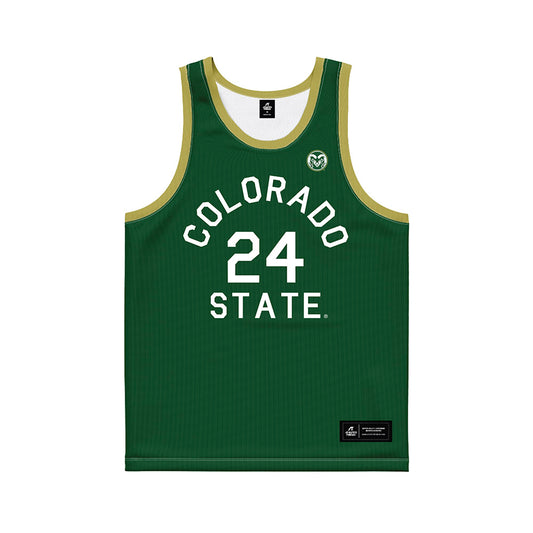 Colorado State - NCAA Women's Basketball : Olivia Pawlicki - Hardwood Reissue Basketball Jersey-0
