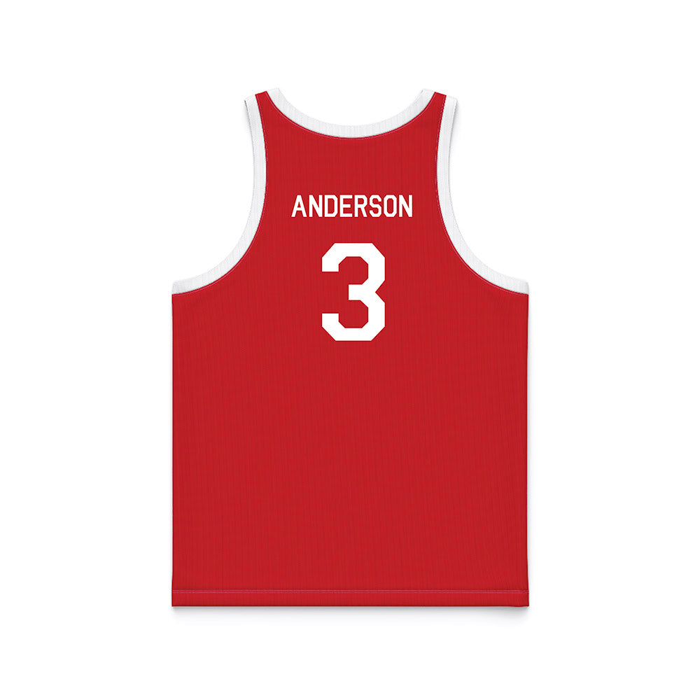 Youngstown State - NCAA Men's Basketball : Derrick Anderson - Hardwood Reissue Basketball Jersey-1