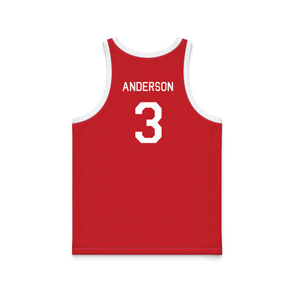 Youngstown State - NCAA Men's Basketball : Derrick Anderson - Hardwood Reissue Basketball Jersey-1
