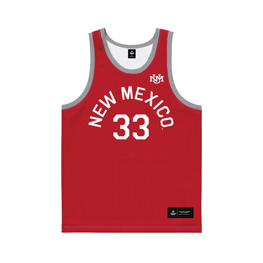 New Mexico - NCAA Women's Basketball : Vian' Cumber - Hardwood Reissue Basketball Jersey-0