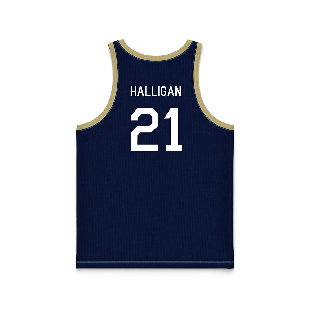 Akron - NCAA Men's Basketball : Zachary Halligan - Hardwood Reissue Basketball Jersey-1
