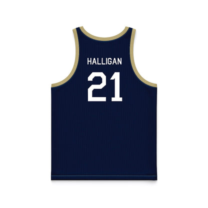 Akron - NCAA Men's Basketball : Zachary Halligan - Hardwood Reissue Basketball Jersey-1
