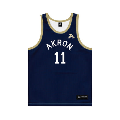 Akron - NCAA Women's Basketball : Maddie Vejsicky - Hardwood Reissue Basketball Jersey-0
