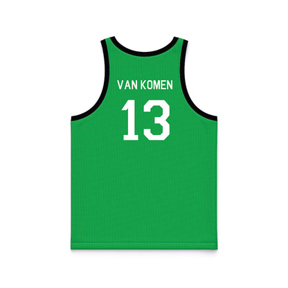 Marshall - NCAA Men's Basketball : Matthew Van Komen - Hardwood Reissue Basketball Jersey-1