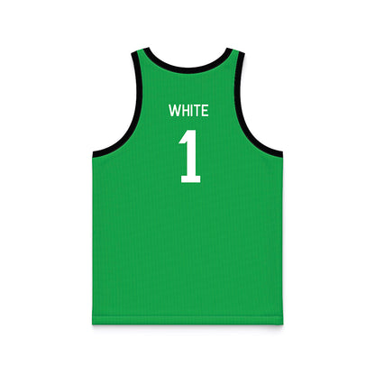 Marshall - NCAA Men's Basketball : Kaiden White - Hardwood Reissue Basketball Jersey-1